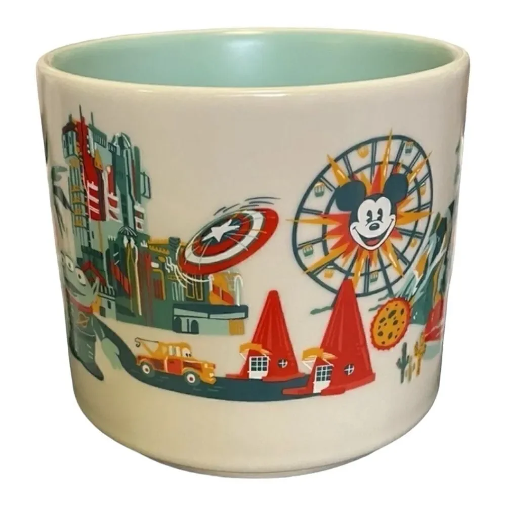 Starbucks Disney California Adventure Discovery Series Mug.NEW IN BOX